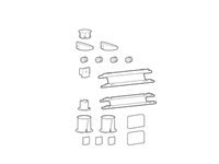 Ergotron Ersatzteil-Kit – für LX Pro Wandhalter (WCB)