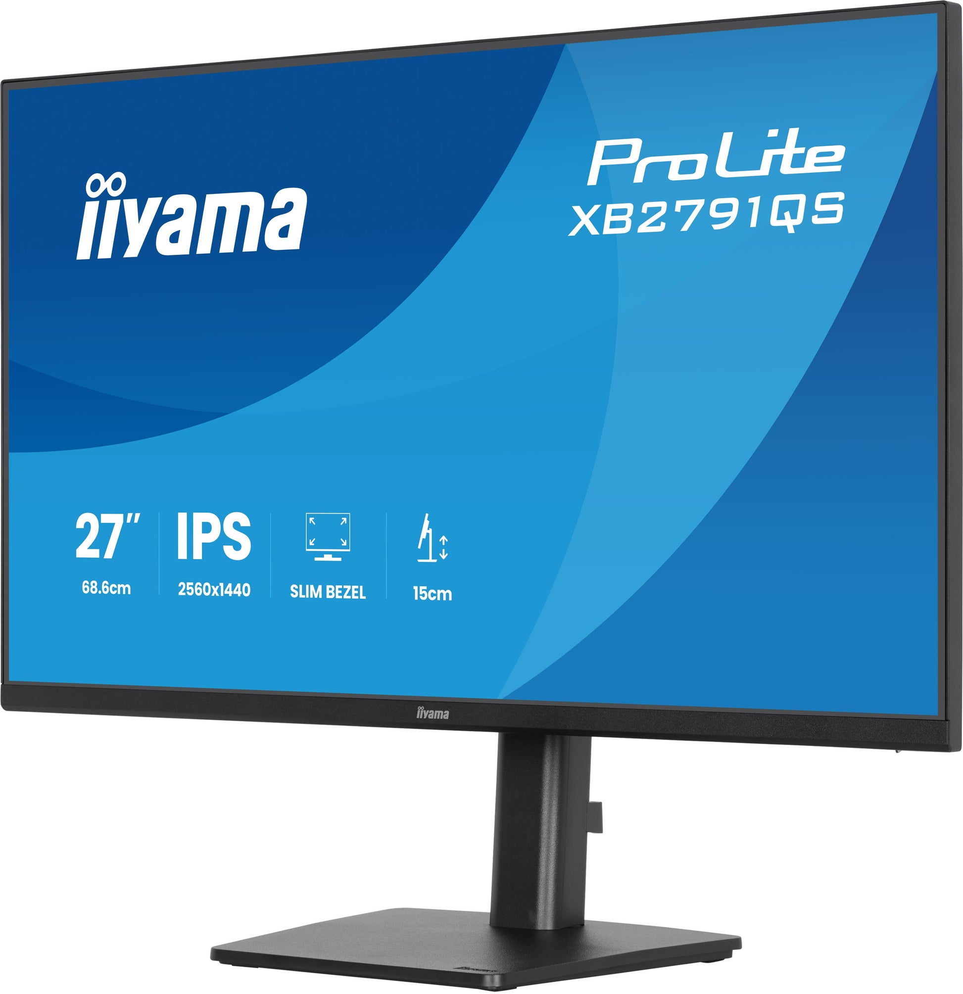 iiyama ProLite XB2791QS-B1 – 27", 2560 × 1440 (WQHD), IPS
