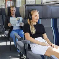 Hama Spirit Focused Over-Ear Kopfhörer – Stereo, Kabel + BT, ANC, USB-C, Schwarz, BT 5.0