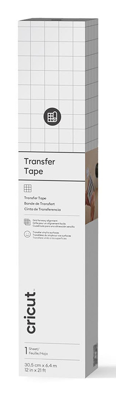 Cricut Transferfolie, Transparent, 30 cm × 6,4 m, 1 Rolle, für Smart Material