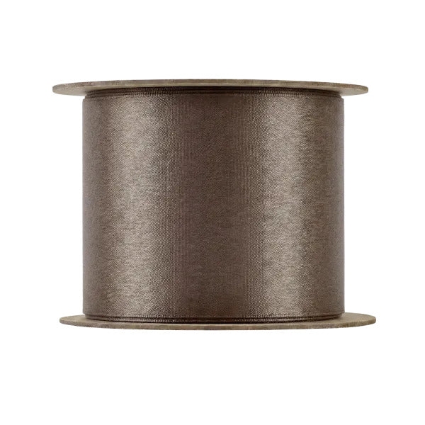 Blomus Geschenkband, Satin, Matt, Braun, 50 mm × 5 m, 1 Stk.