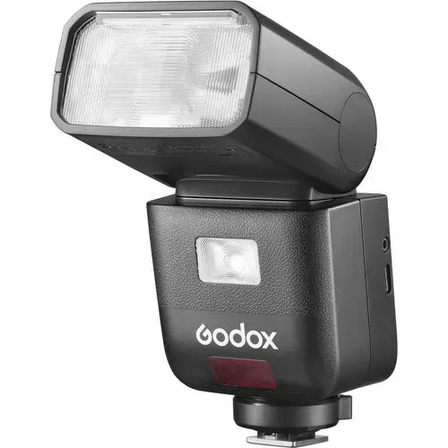 Godox V480N Blitzgerät – Li-Ion Akku 2200 mAh, Leitzahl 50 – für Nikon – Schwarz