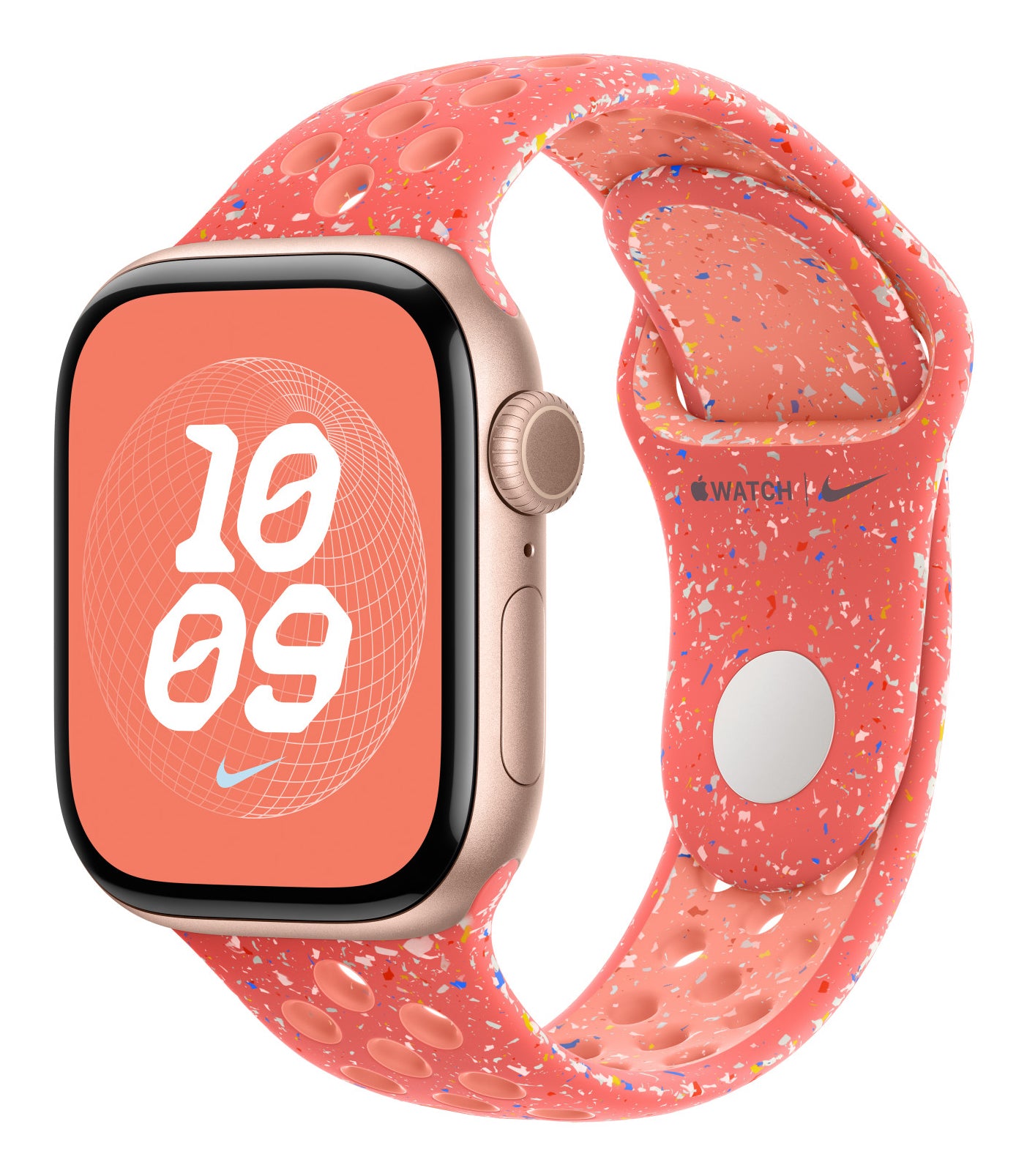 Apple Magic Ember Sport Band – Armband – für Apple Watch 42 mm, Rosa, M/L, Polymer