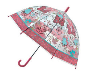 Undercover Stockschirm – Ø 69 cm, L 66 cm – Pink Minnie Mouse