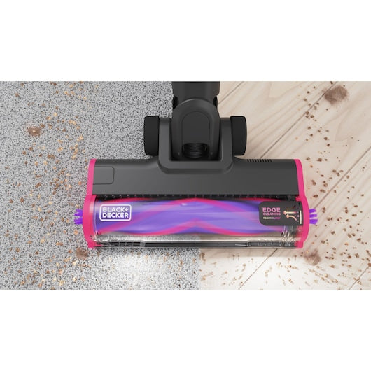 Black & Decker BLACK+DECKER Stabstaubsauger BHFEA640WP – 2-in-1, 4000 mAh, 0,8 l, Akkubetrieb