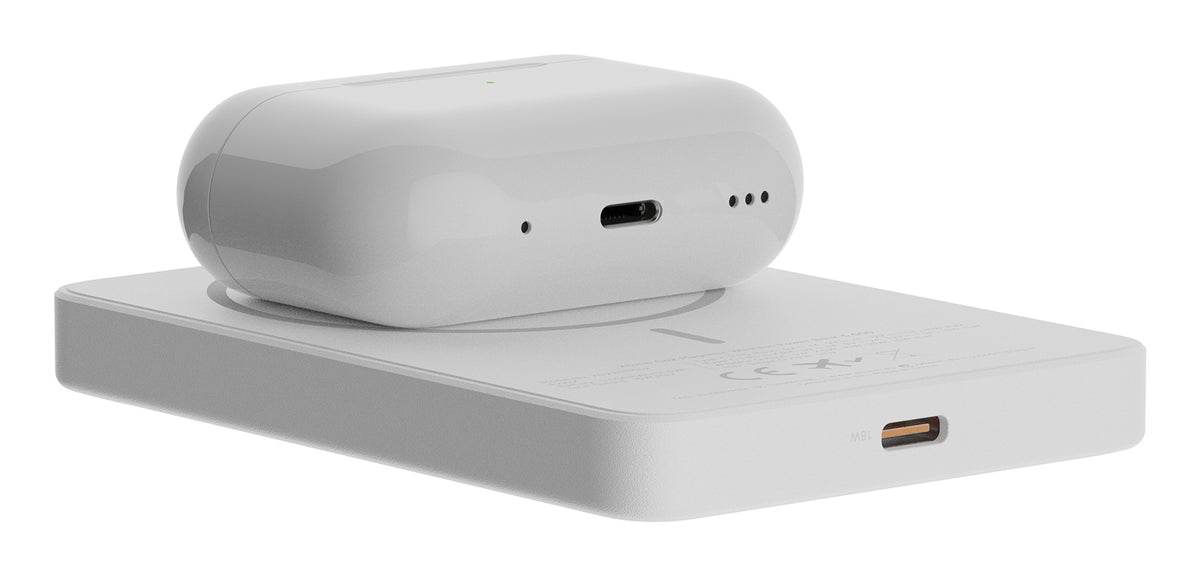 Xtorm Go2 MagSafe Powerbank 5'000 mAh – 18 W PD, 1× USB-C, weiss
