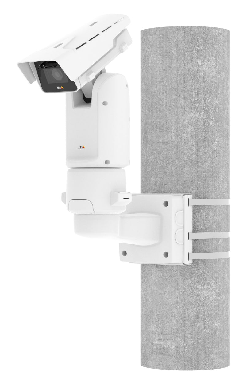 Axis T94N01G Masthalterung – Aluminium, 25 kg Traglast – Draussen, Weiss