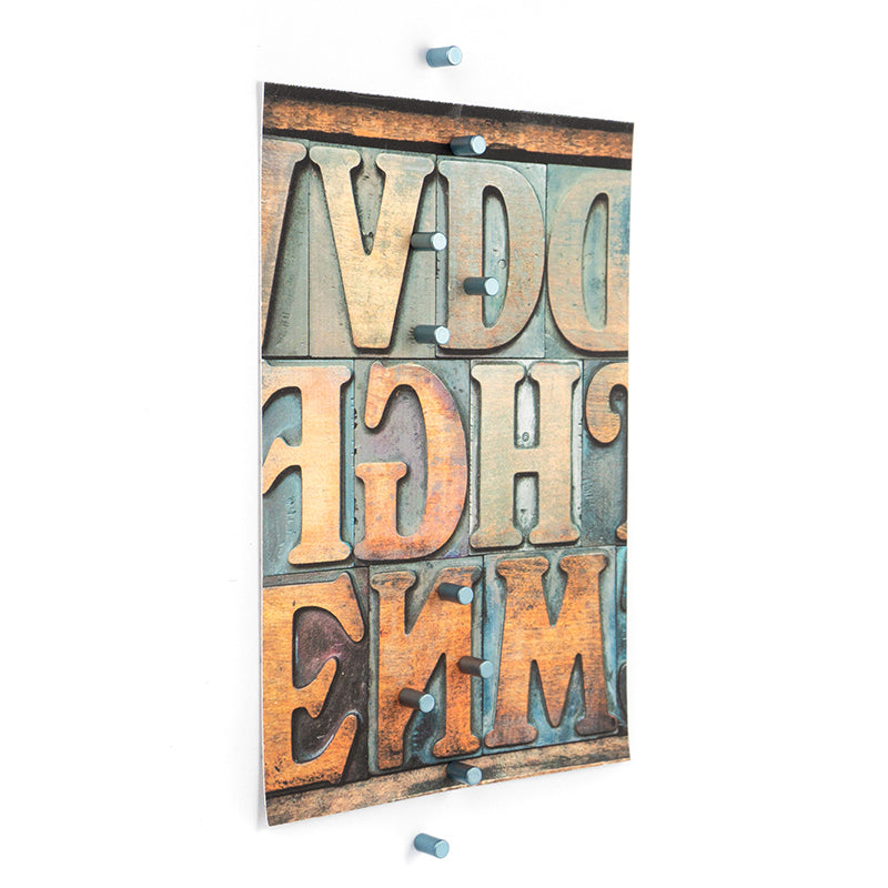 Trendform Tafelmagnete – Ø 4 mm, 10 Stk., blau