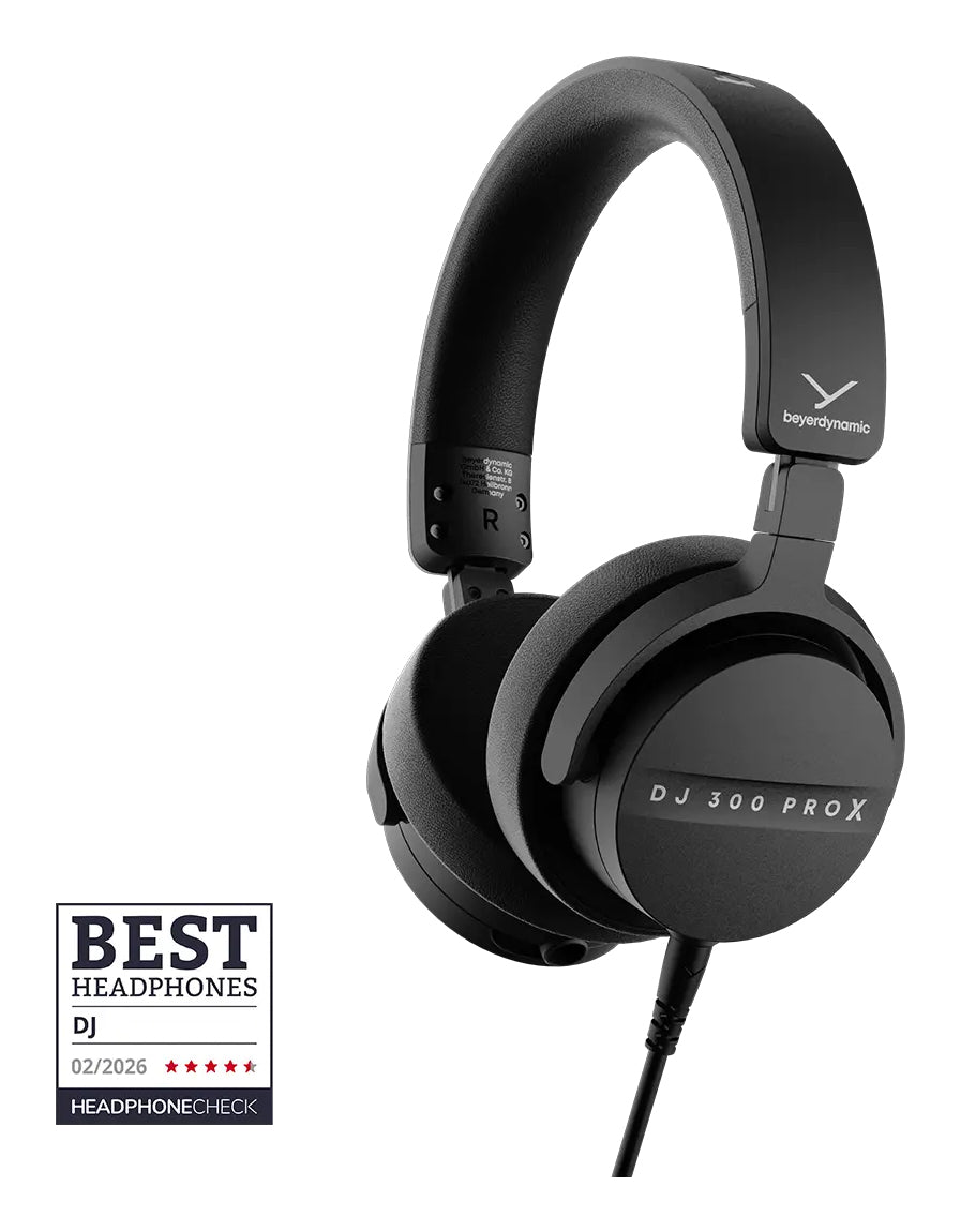Beyerdynamic DJ 300 PRO X DJ-Kopfhörer – 3,5 mm Klinke, Schwarz
