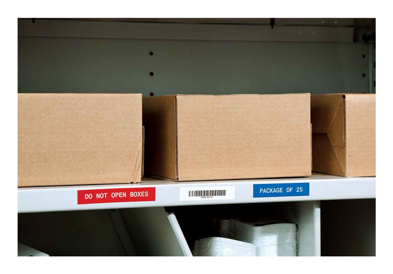 Brady BMP21 Vinyl-Industrieband – weiss – 19 mm × 6,4 m, Vinyl, glänzend – für Brady BMP21/M210/M211
