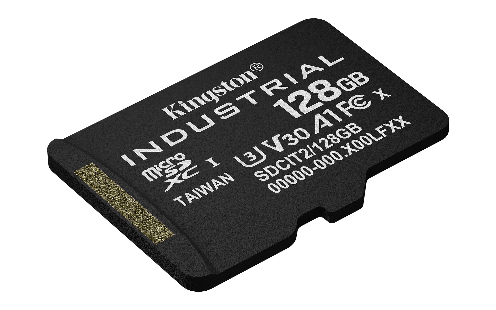 Kingston Technology Kingston Industrial microSDXC 128 GB – UHS-I, Klasse 10, U3, V30, A1, 100/80 MB/s, ohne Adapter
