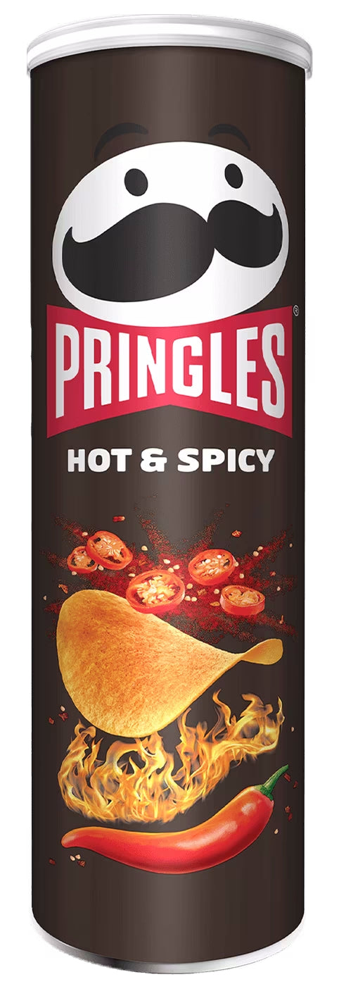 Pringles Chips – Hot & Spicy – 185 g