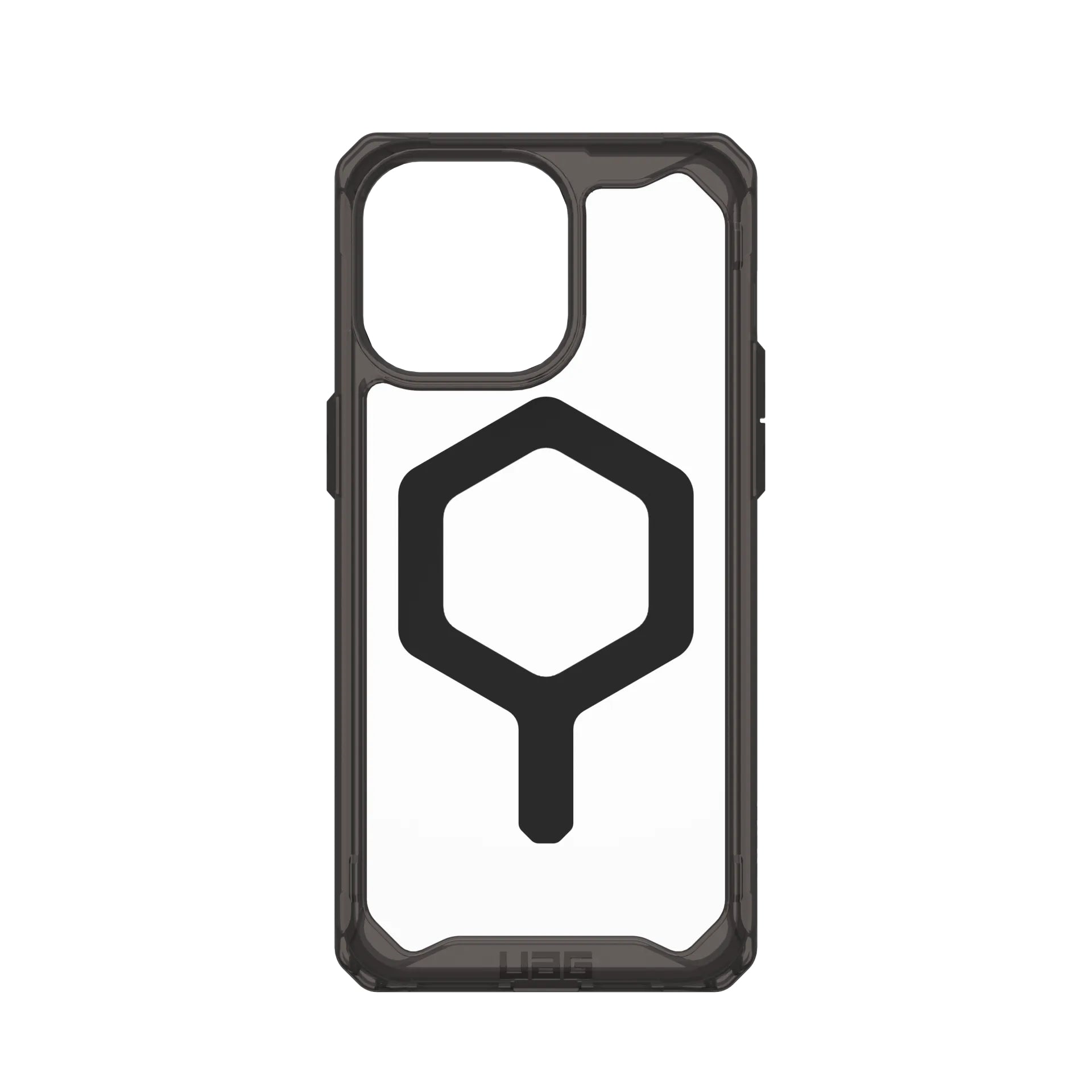 Urban Armor Gear UAG Plyo – Rückcover – für Apple iPhone 15 Pro Max – MagSafe, PC+TPU, Transparent/Gold, bis 4,8 m sturzsicher