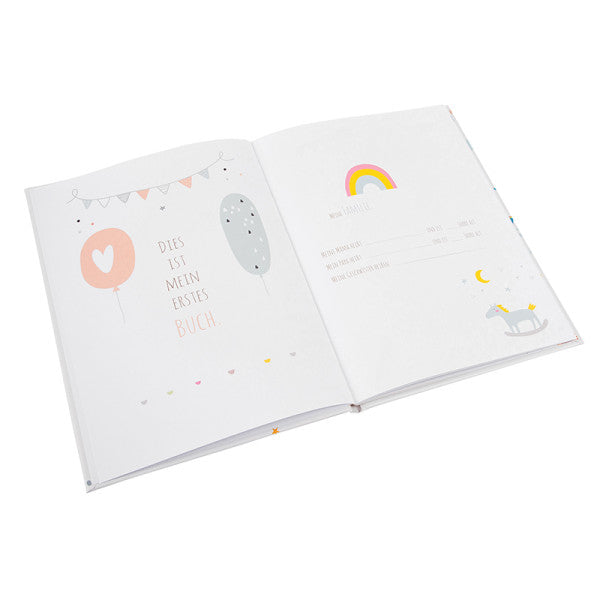 Goldbuch Babytagebuch Hello Sunshine – 44 Seiten – 210 × 280 mm – Gebunden, Mehrfarbig