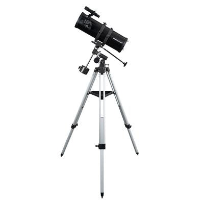Dörr DELTA 1000 – Spiegelteleskop, 114 mm Öffnung, 1000 mm Brennweite, f/8,8, 500×, Schwarz