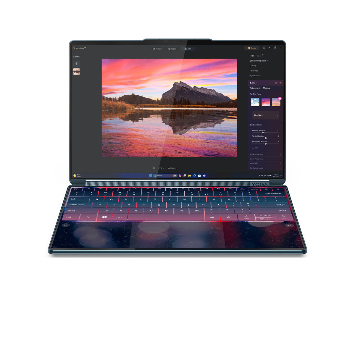 Lenovo Yoga Book 9 14Iah10 – 14" WQXGA+ OLED Touch, Core Ultra 9 285H, 32 GB, 1 TB SSD, Win 11 Home