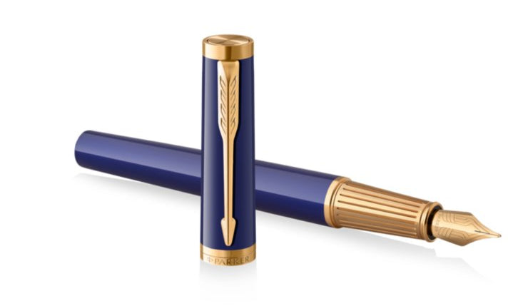 Parker INGENUITY Dunkelblau G.T. – Federspitze F – Patronen