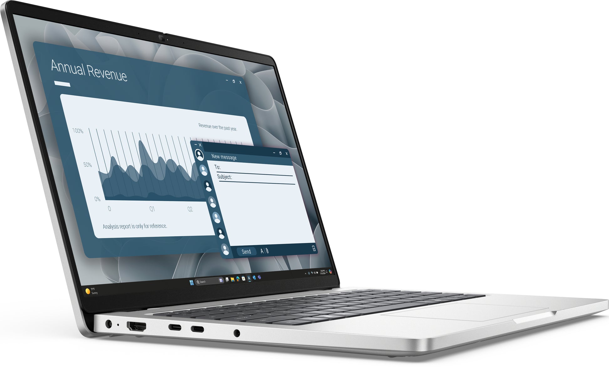 Dell Pro 14 PC14255 – 14" WUXGA, Ryzen AI 7 350, 16 GB, 1 TB SSD, Win 11 Pro, QWERTZ (CH)