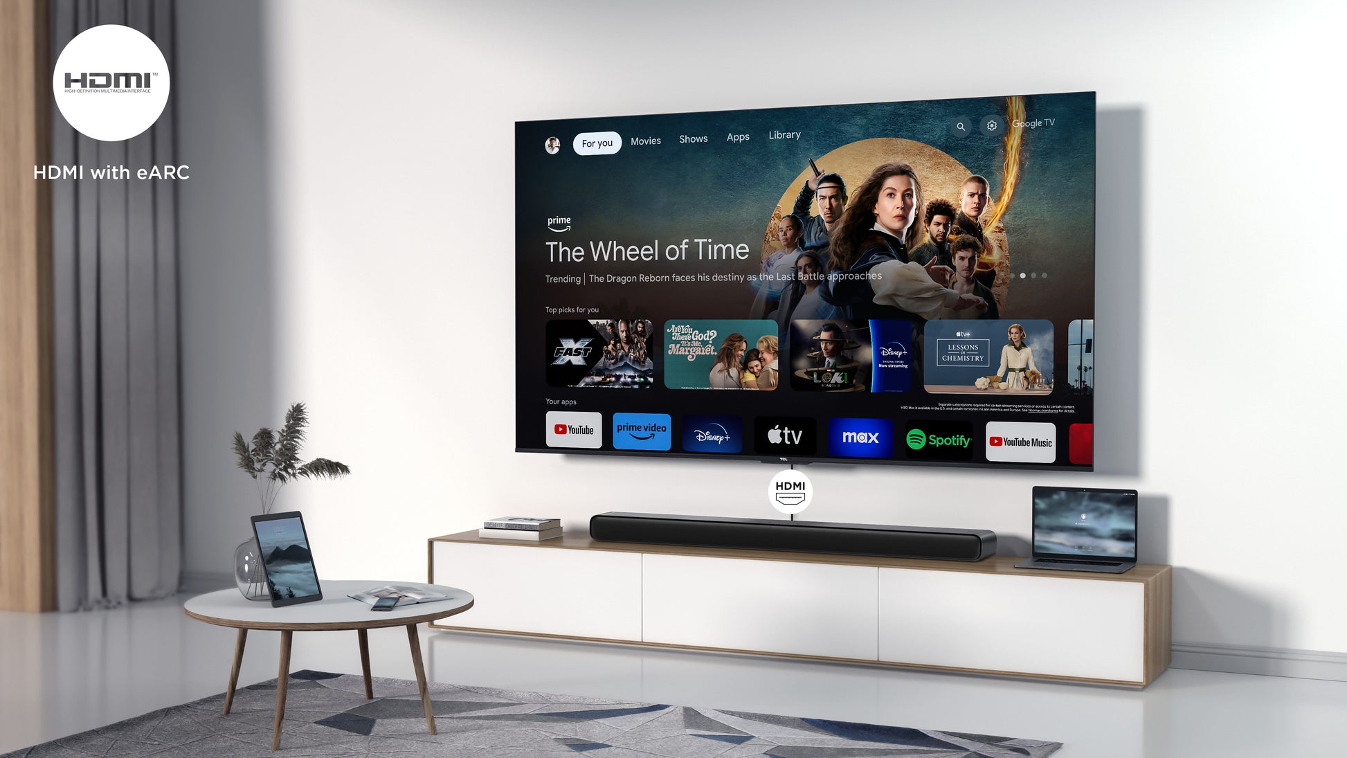 TCL S45HE – Soundbar – 2.0, Dolby Atmos/DTS:X, 50 W – Titan