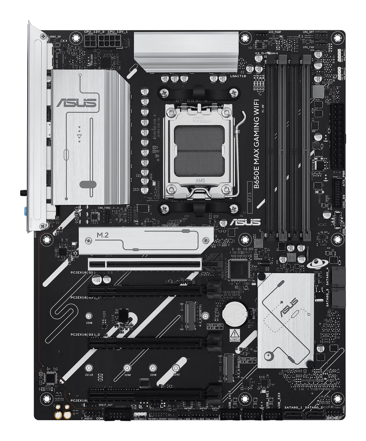 ASUS B650E MAX GAMING WIFI – Mainboard – AM5, AMD B650E, ATX, DDR5