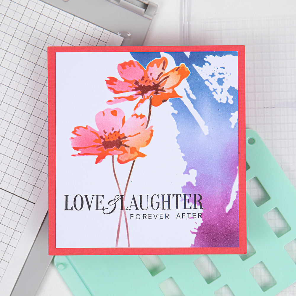 Sizzix Schablone – Blume – 150 × 150 mm