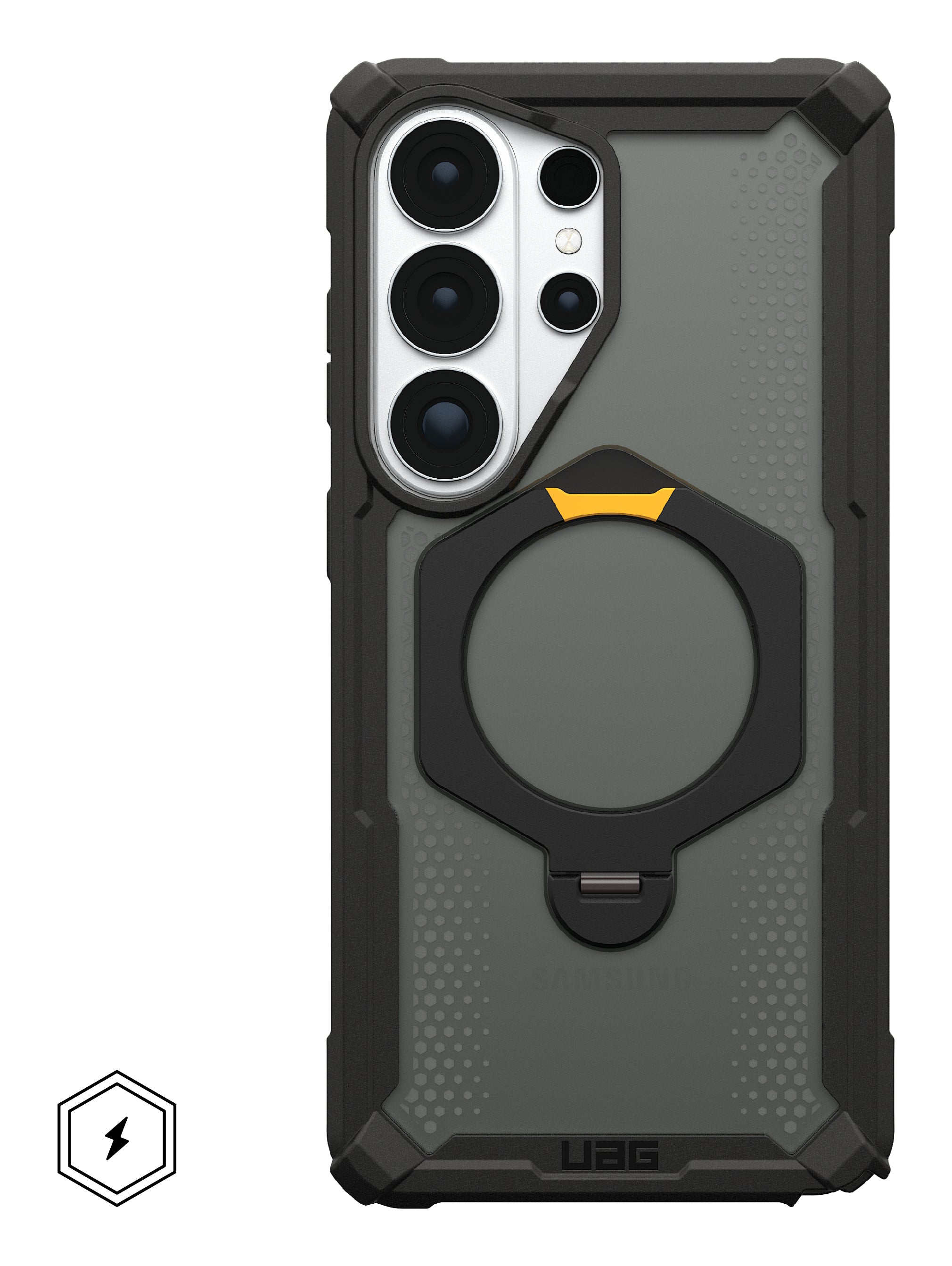 Urban Armor Gear UAG Plasma XTE 360 Backcover – für Samsung Galaxy S26 Ultra, mit Ständer, TPU, Schwarz, bis 6 m Sturzsicher