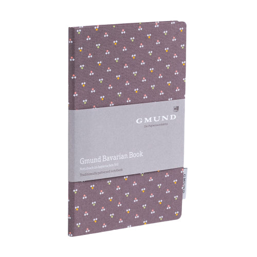 Gmund Notizbuch – 135 × 200 mm – punktiert – 112 Seiten – 115 g/m² – Hardcover, braun