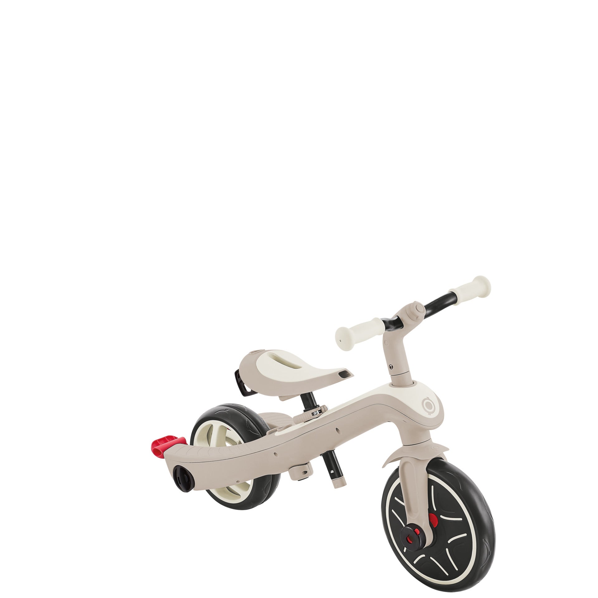 Globber Explorer 4-in-1 Ecologic Dreirad – Ø 25,4 cm – ab 10 Monaten – beige – Polycarbonat – max. 20 kg
