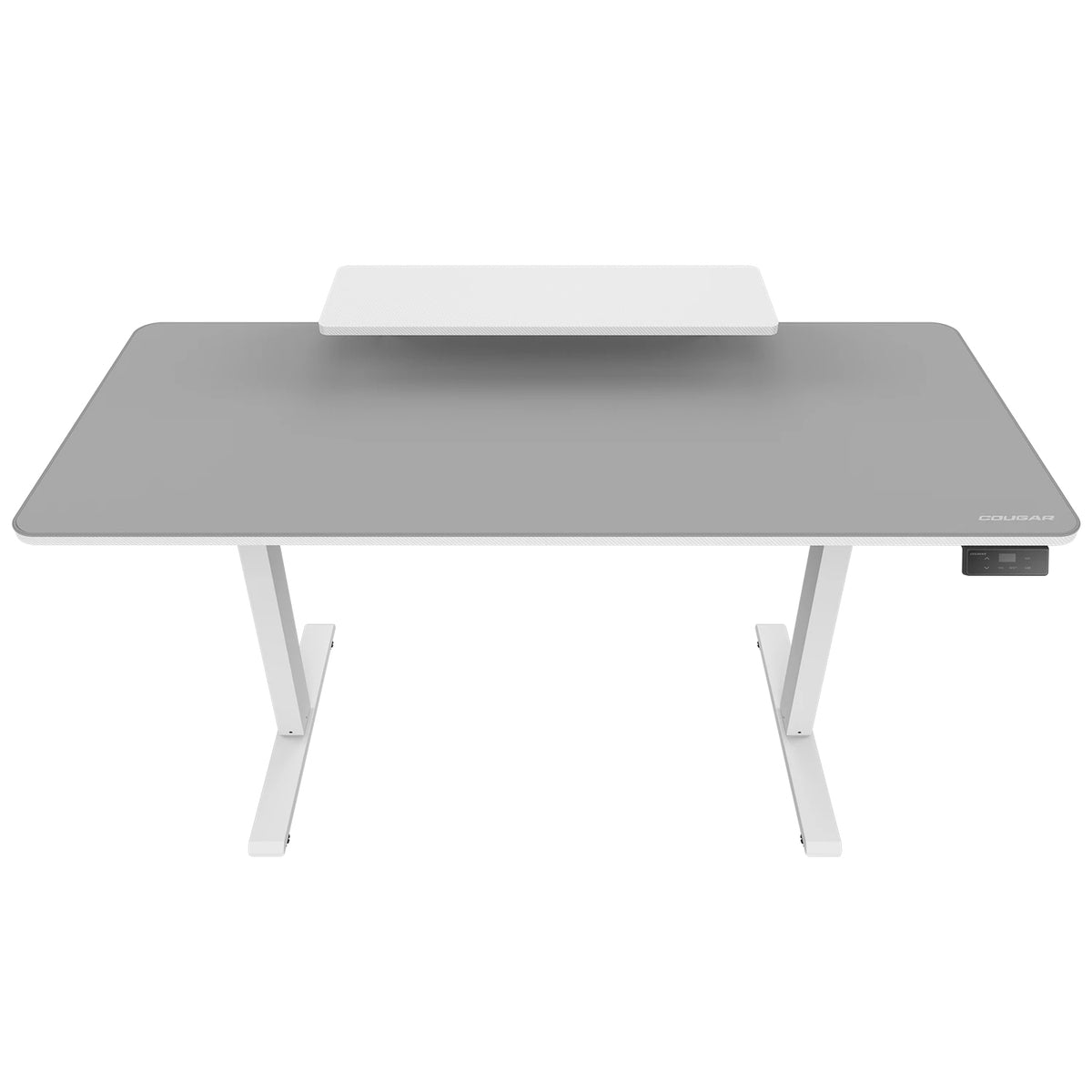 COUGAR Gaming COUGAR E-Star 140 – Höhenverstellbarer Tisch, 120 × 60 cm, elektrisch, 72–117 cm, 60 kg, Weiss