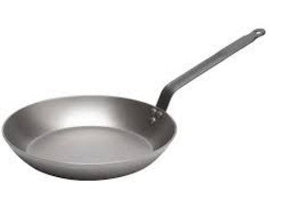 de Buyer Fonduepfanne Carbone Plus – Ø 28 cm – Edelstahl, für Induktion
