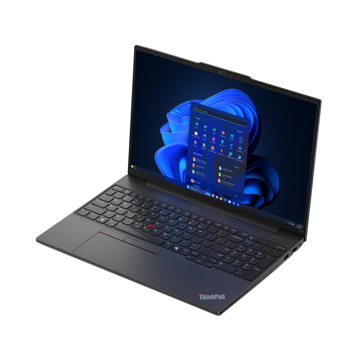 Lenovo ThinkPad E16 Gen 2 – 16" WUXGA, Ryzen 5 7535HS, 8 GB, 256 GB SSD, Win 11 Pro