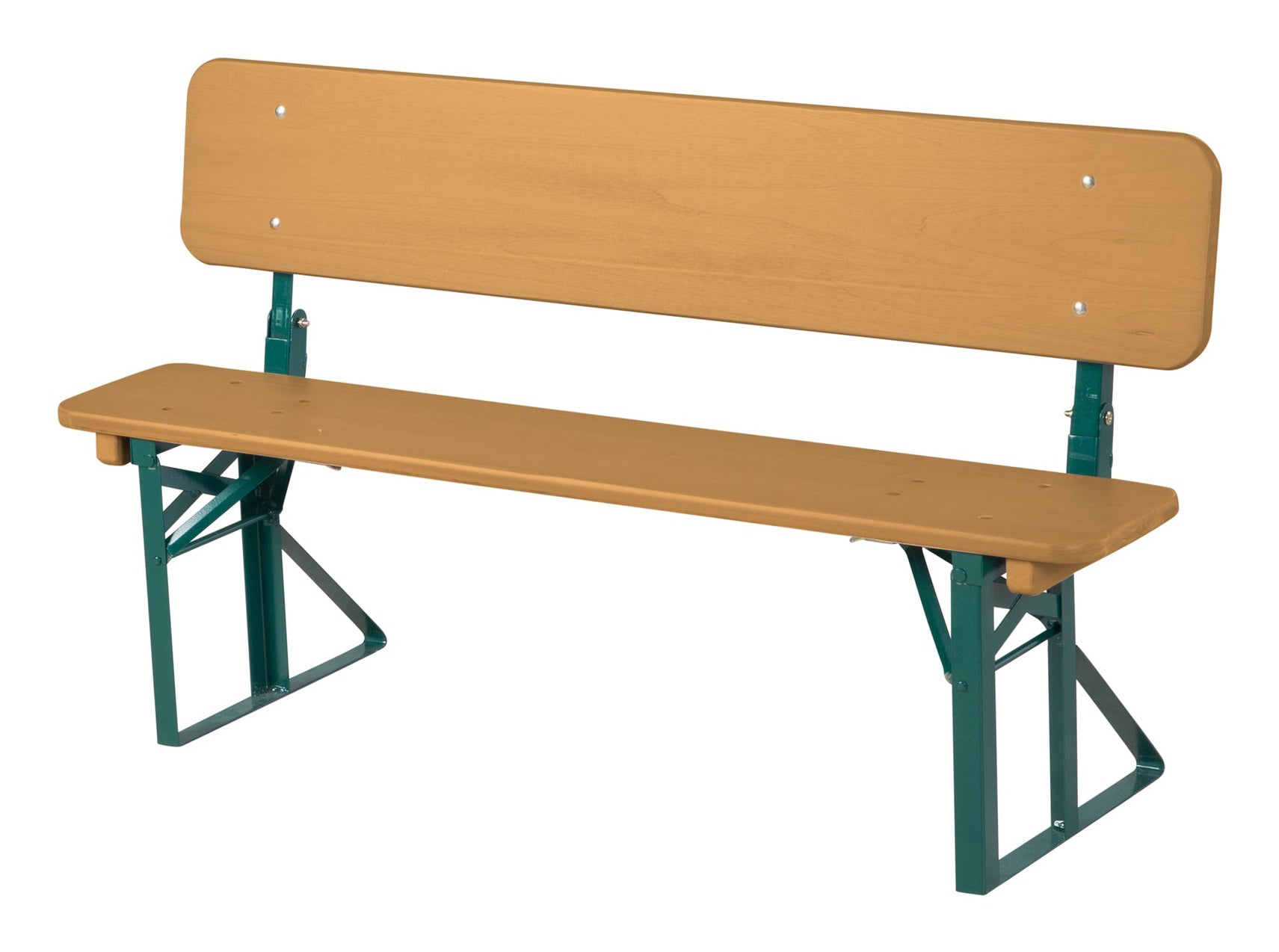 Roba Bistro-Set 3-teilig – Grün, Holz – Metall, Holz – Tisch 109 × 40 × 52 cm – klappbarer Tisch