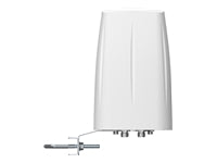 QuWireless QuOmni 7V-4 – Omnidirektionale Antenne, 2,4–2,5 GHz, 5–6 GHz, 7 dBi, N-Buchse, IP67, Aussenbereich