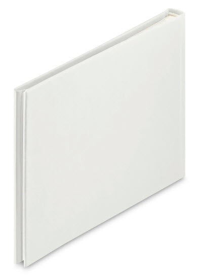 Hama Wrinkled – Fotobuch, gebunden, weiss, 24 × 17 cm, Kraftpapier