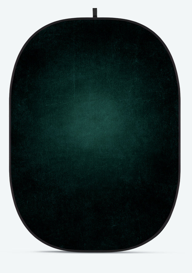 Godox CBA-TA0003 Hintergrund – 150 × 200 cm, Kunstfaser, faltbar – Grün/Schwarz – mit Tragetasche
