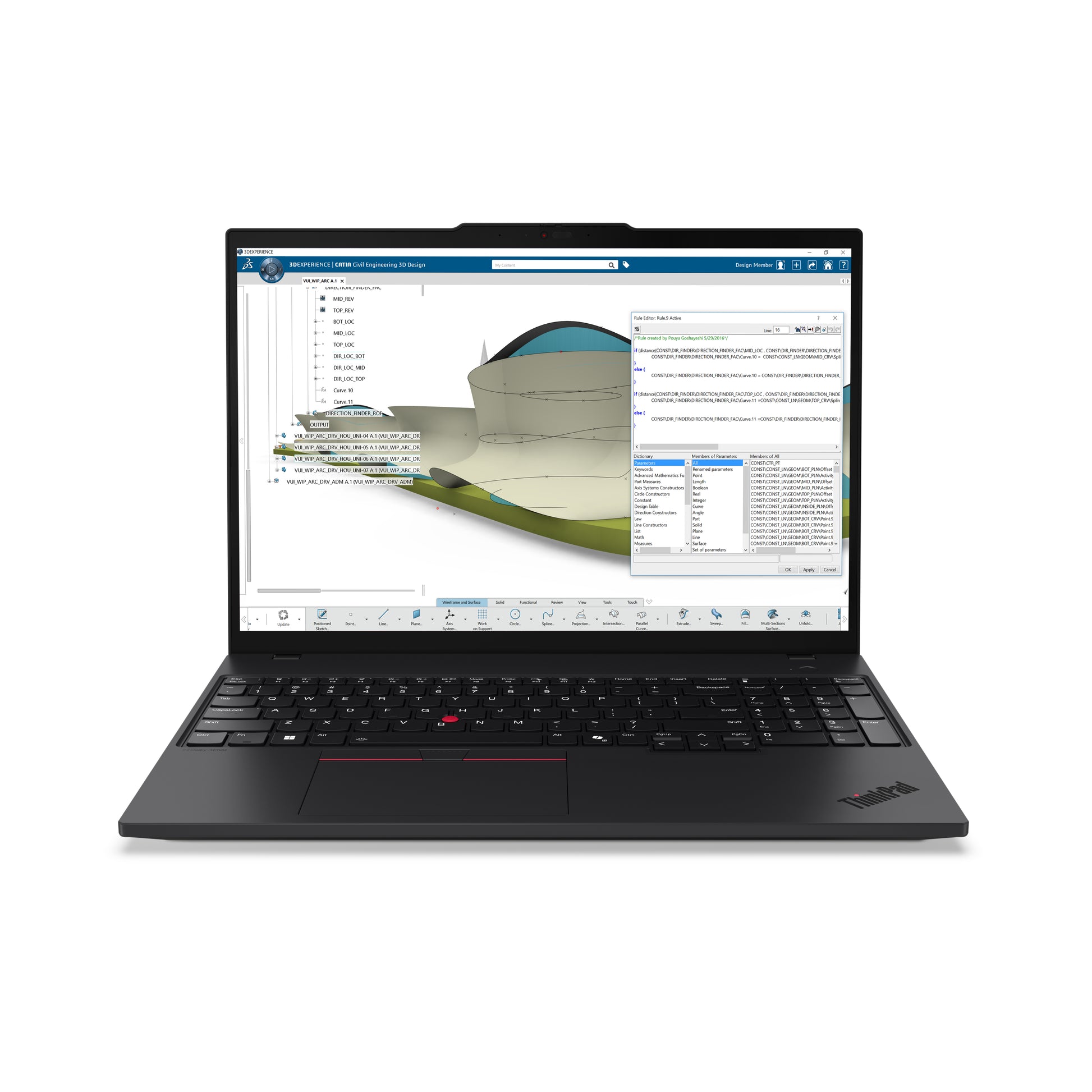 Lenovo ThinkPad P16s Gen 4 (AMD) Mobiler Arbeitsplatz – Windows 11 Pro, Schweiz