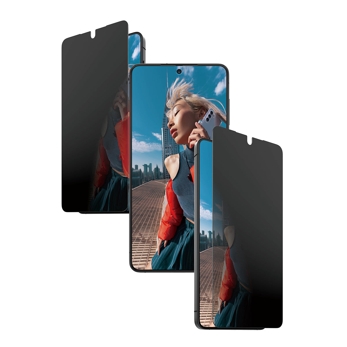 PanzerGlass Privacy-Filter, Ultra-Wide Fit – für Galaxy S26+ – mit Applikator