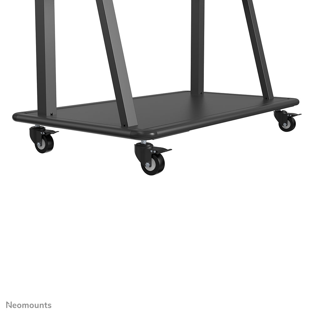 Neomounts NS-M4000BLACK – Trolley, höhenverstellbar, für 60–105", VESA 200×200–1000×600, bis 150 kg, schwarz