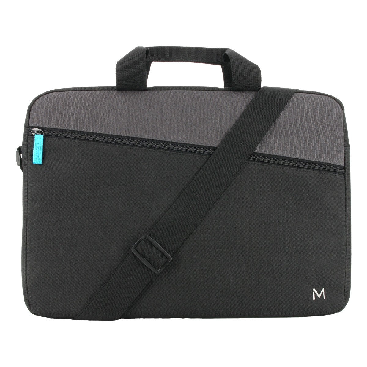 Mobilis The One Essential Notebook-Tasche bis 16" – Schwarz/Grau
