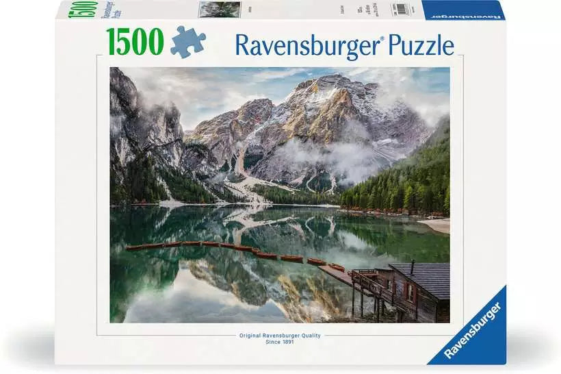 Ravensburger Puzzle Pragser Wildsee – 1500 Teile – 70 × 50 cm – ab 14 J.