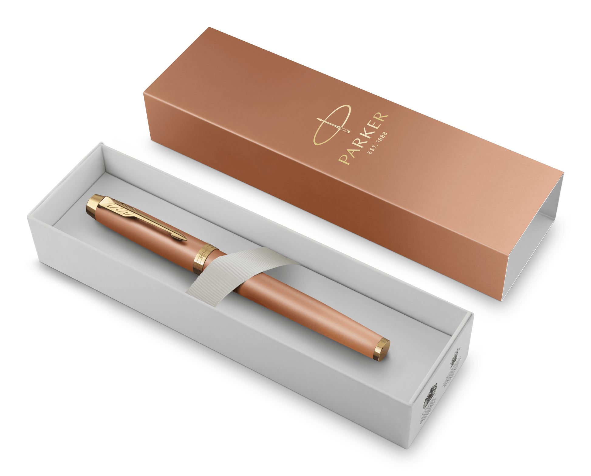 Parker IM Rituals – Mittlere Feder – für Rechts- & Linkshänder – Orange, Blau