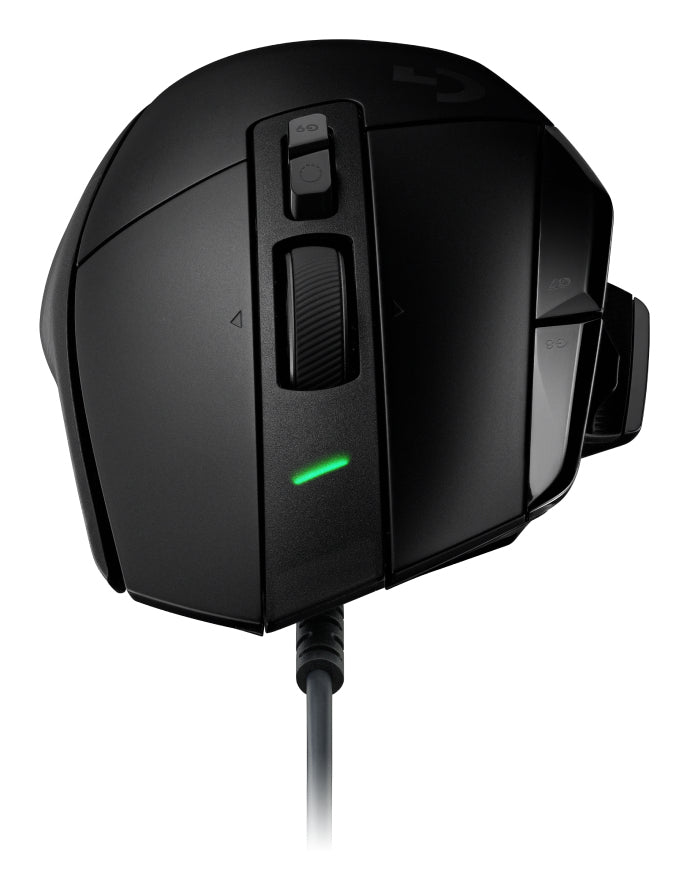 Logitech G G502 X – Gaming-Maus – Kabelgebunden (USB‑A), 25600 DPI, rechts, Schwarz