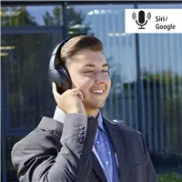 Hama Spirit Focused Over-Ear Kopfhörer – Stereo, Kabel + BT, ANC, USB-C, Schwarz, BT 5.0