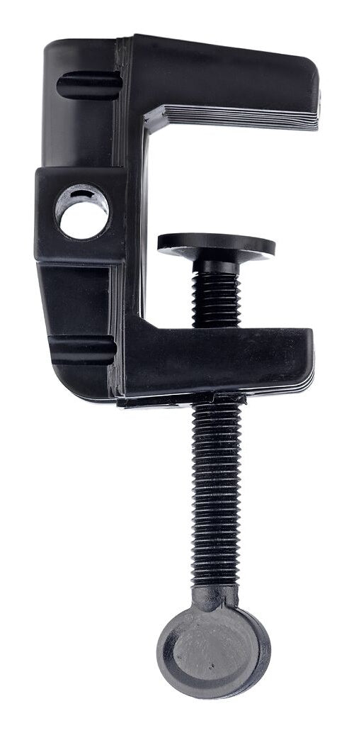 Unilux Tischleuchte SUCCESS 80 – E27, Höhenverstellung 0–66,0 cm, Klemme & Sockel – Schwarz