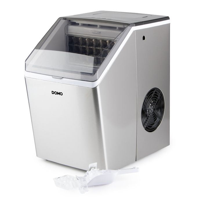 Domo Eiswürfelmaschine DO9301IB – 20 kg/24 h, 3,2 l – Edelstahl