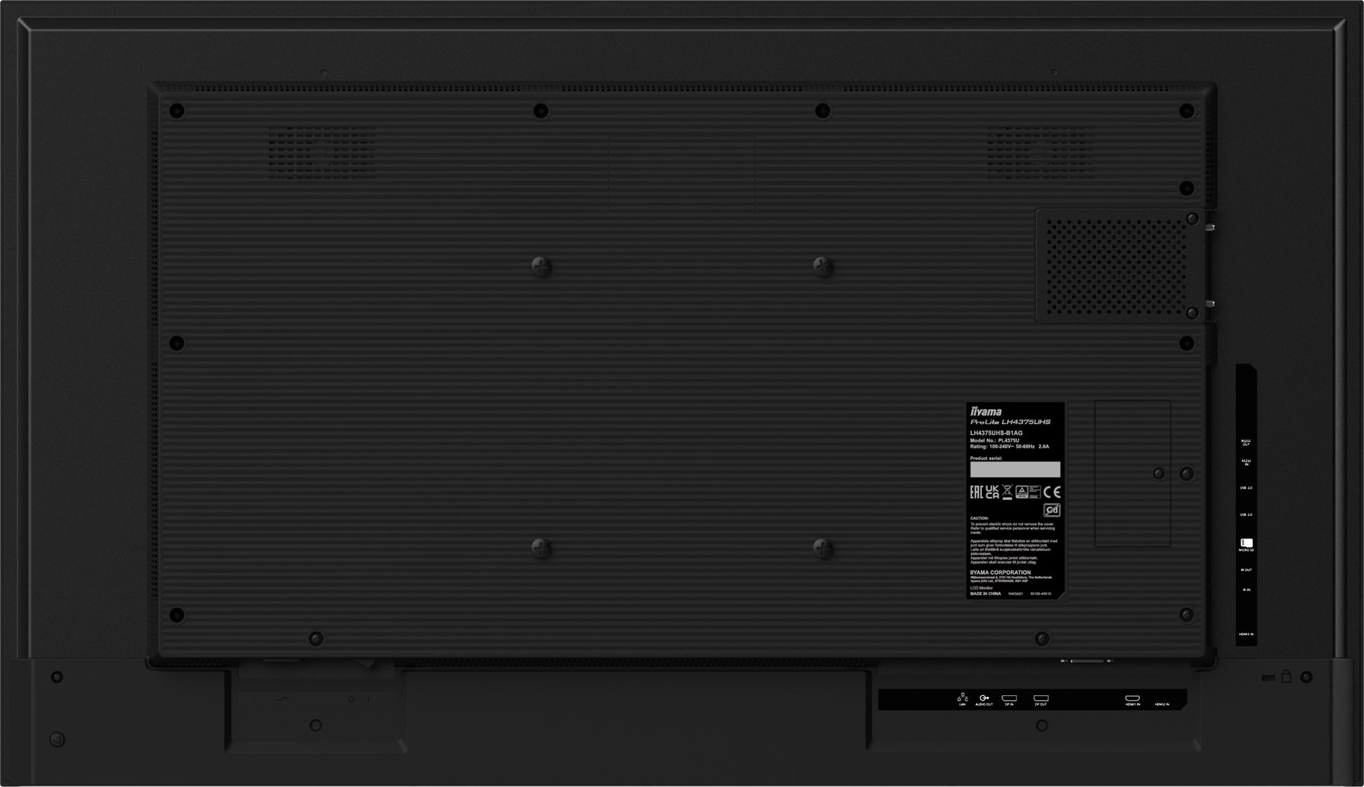 iiyama LH5565UHSB-B1 – 55" LED UHD 4K