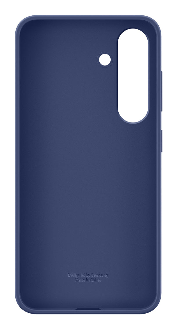 Samsung Backcover – für Samsung Galaxy S25, Silikon, Blau, stossfest, 50% recyceltes Material
