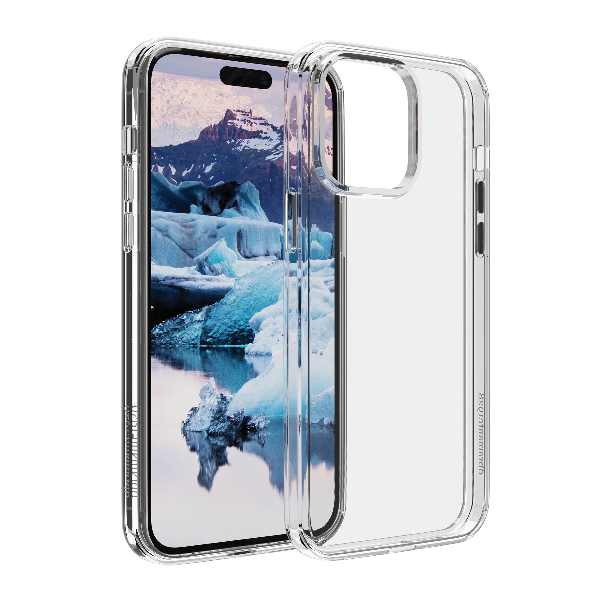 dbramante1928 Iceland Pro Backcover – für Apple iPhone 15 Pro, Transparent, staubresistent, kratzresistent