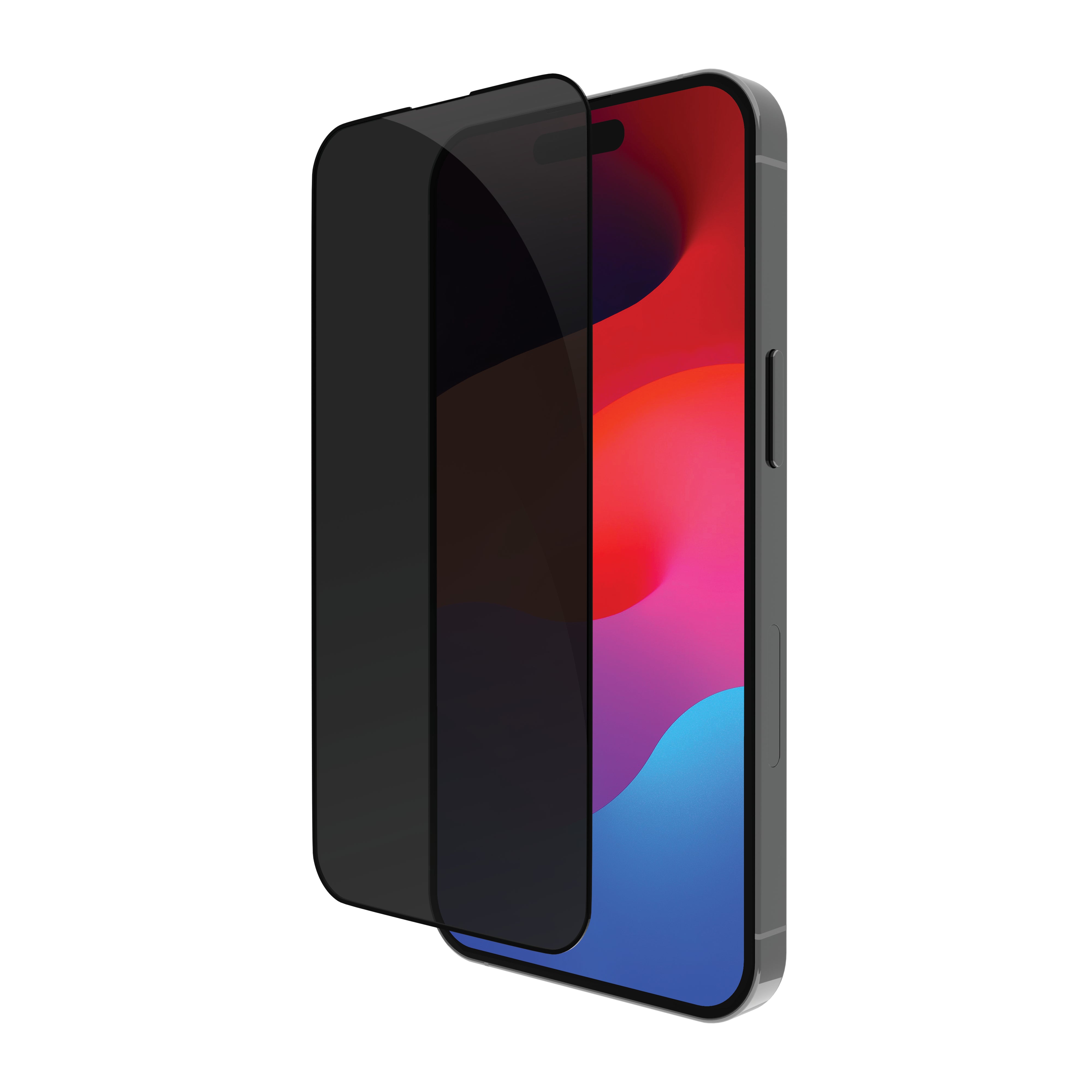 dbramante1928 Privacy-Filter (Folie), Antibakteriell – für iPhone 15 Pro
