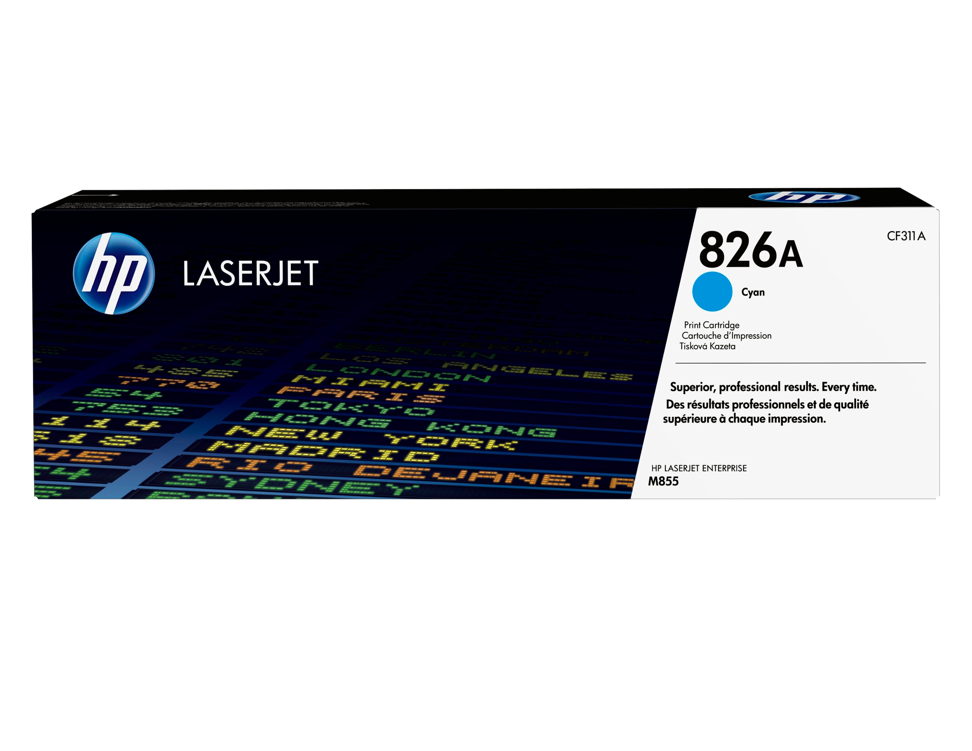 HP CF311A Cyan Toner – Original – 31'500 Seiten – für HP LaserJet Enterprise M855